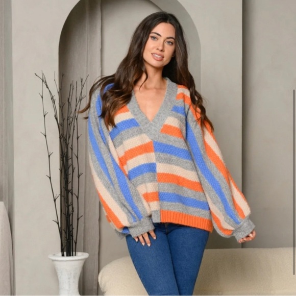 ❤️Oversized Color Block Sweater 5 for $10 Deal! - Picture 5 of 5